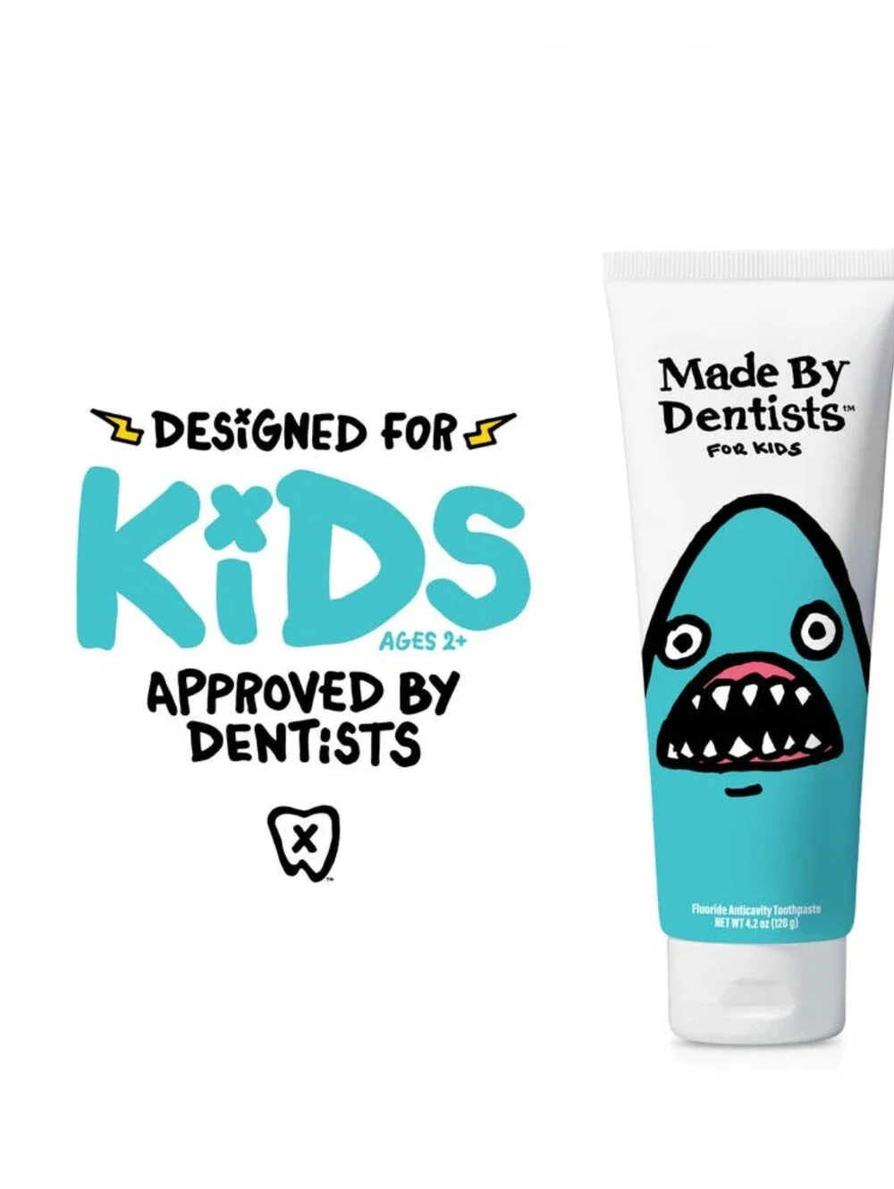 Made By Dentists Kids Toothpaste (Eyeball Juice Watermelon) - 3 Pack